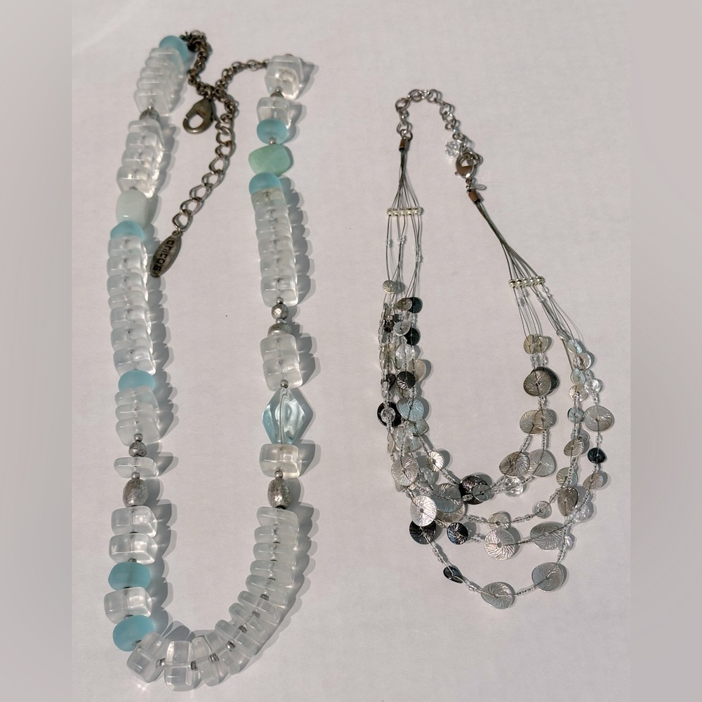 Set of Two Chico’s Necklaces